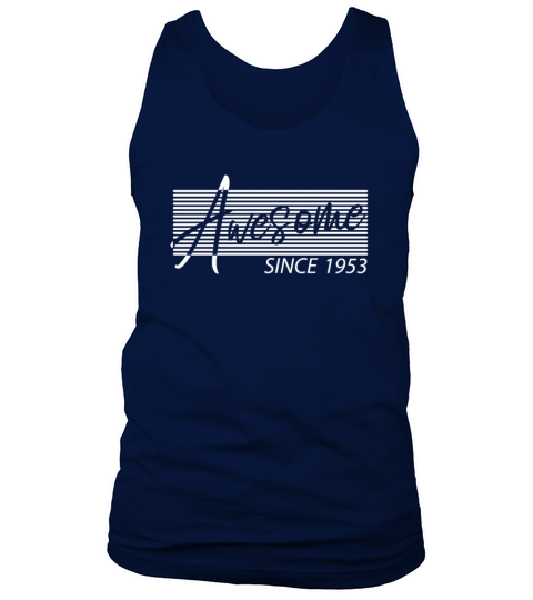Vintage 1953 Birthday Awesome 70 Years Grandpa Tank Top Unisex