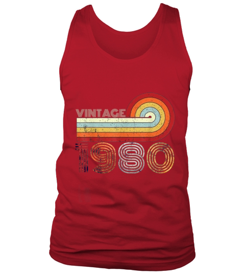 Vintage 1980 Tank Top Unisex