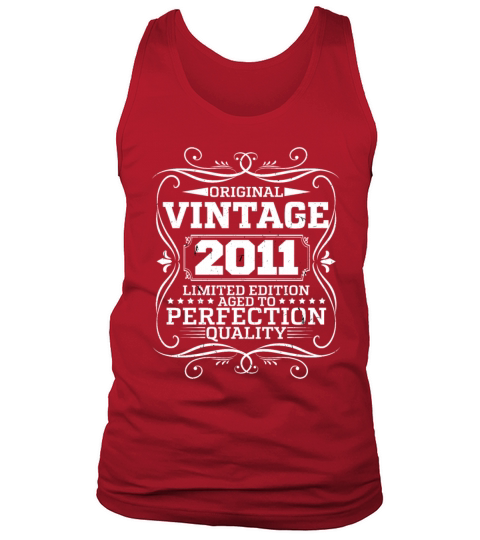 Vintage 2011 Original Limited Edition Tank Top Unisex