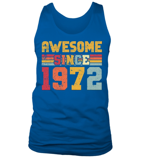 Vintage 50 Birthday Costume Men 50th BDay Birthday Tank Top Unisex