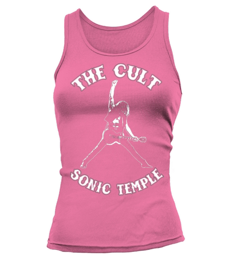1989 The Cult Sonic Temple Tour Band Rock 80 Tank top Woman