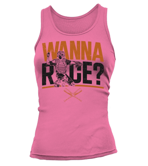 Baseball Fan Catcher Vintage Wanna Tank top Woman