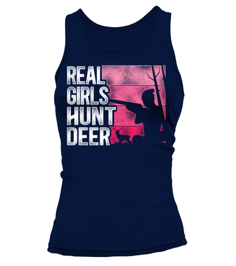 Buck Deer Hunting Hunter Girl Tank top Woman