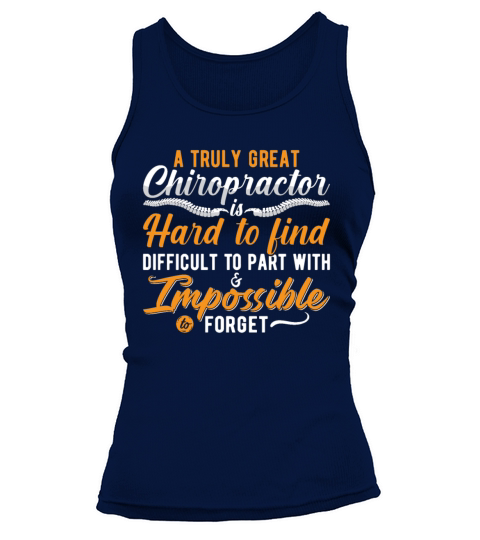Chiropractic Spine Chiro Truly Great Chiropractor Tank top Woman