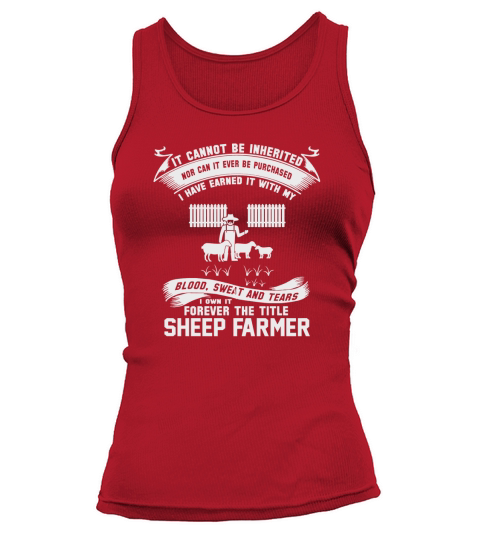 FOREVER THE TITLE SHEEP FARMER Tank top Woman