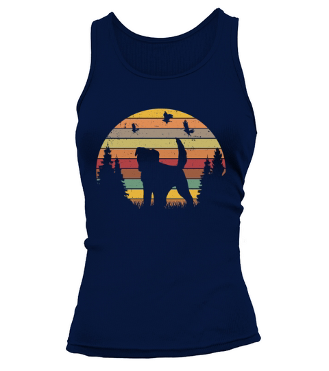 Fox Terrier Wirehaired Retro Vintage Tank top Woman