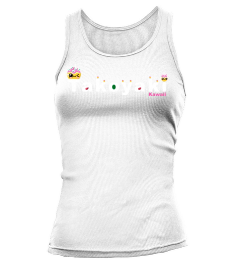 Kawaii Takoyaki Cute Japanese Food Vintage Design Tank top Woman