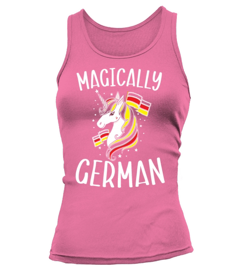 Magically German Unicorn Deutschland Germany Flag Tank top Woman