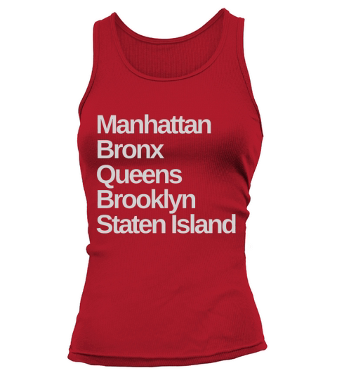 new york 5 boroughs t shirt Tank top Woman