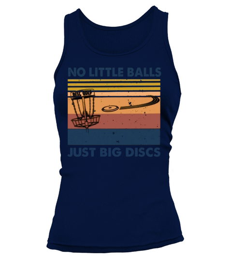 No little balls just big discs vintage shirt Tank top Woman