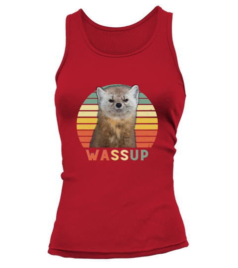 pine marten design vintage and retro funny Tank top Woman