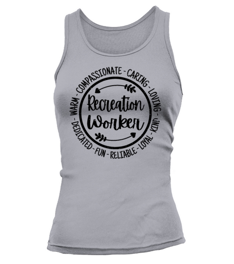 Recreation Worker Vintage Gift Tank top Woman