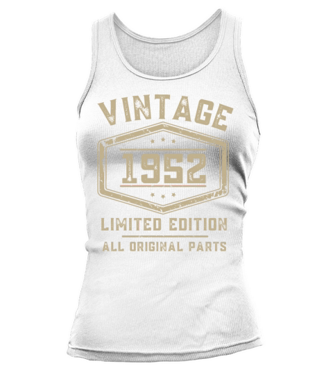 Vintage 1952 70th Birthday 70 Years Tank top Woman
