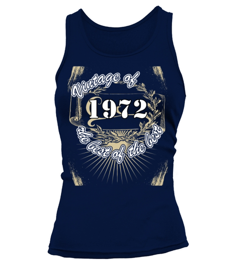 Vintage 1972 Birthday Saying Retro 50 Years Tank top Woman