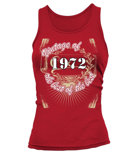 Vintage 1972 Birthday Saying Retro 50 Years Tank top Woman