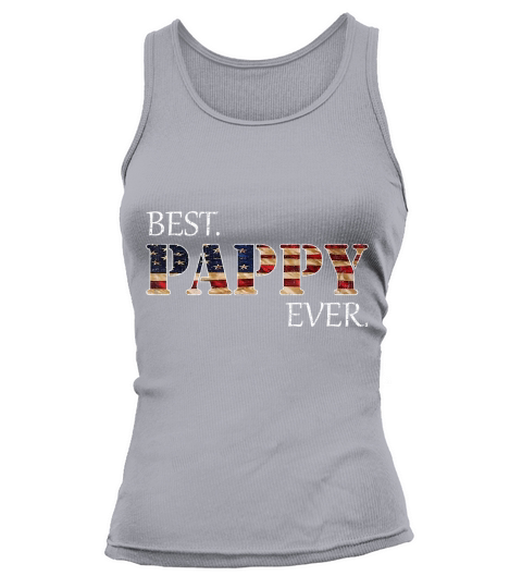 Vintage Best Pappy Ever American Flag For Fathers Day Gift T-Shirt - Coffee Mug (colored) Tank top Woman
