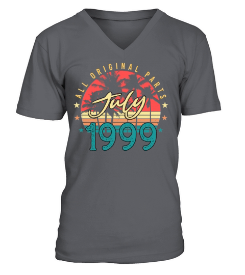 Best Vintage July 1999 V-Neck T-shirt