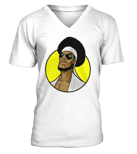 Bushido Brown The Boondocks T-Shirt V-Neck T-shirt