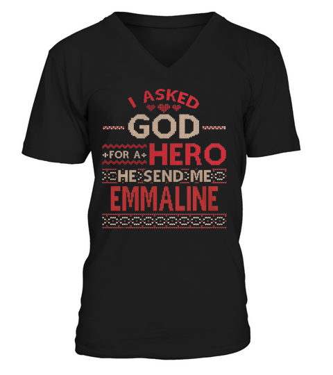 EMMALINE Name shirt, EMMALINE Funny Name, EMMALINE Family Name Gifts T Shirt V-Neck T-shirt