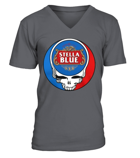 Grateful Dead Stella Blue V-Neck T-shirt