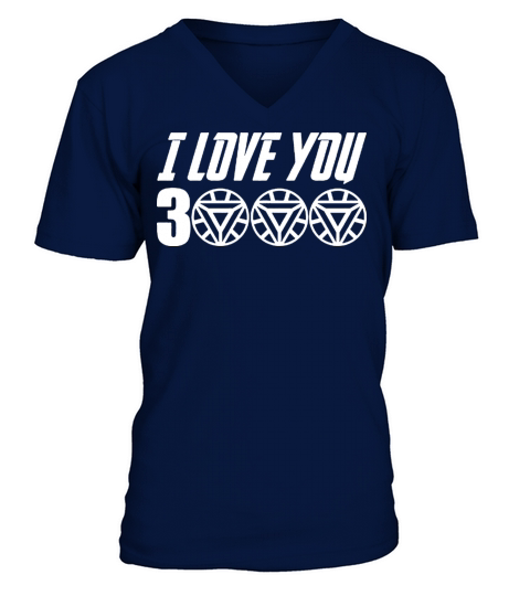I love you 3000 thre tand times V-Neck T-shirt