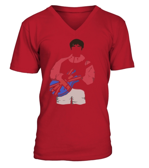 Liam Gallagher Maine Road V-Neck T-shirt