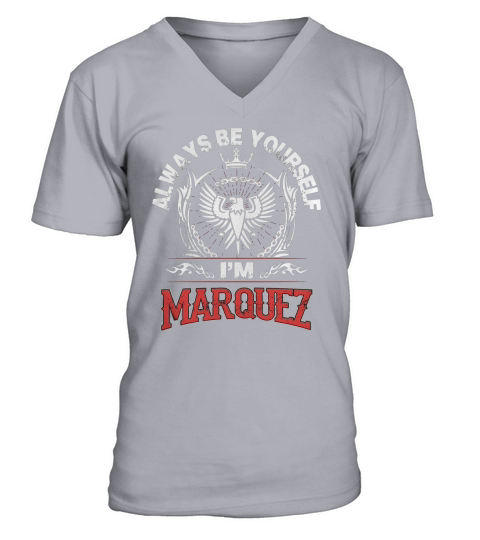 MARQUEZ Always Be Yourself, im MARQUEZ V-Neck T-shirt