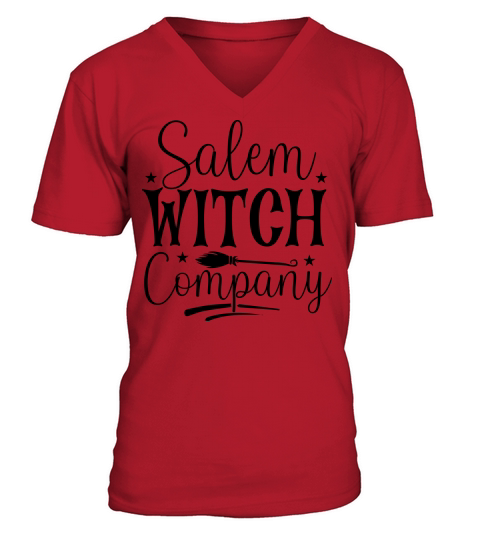 Salem Witch Company Halloween Shirt V-Neck T-shirt