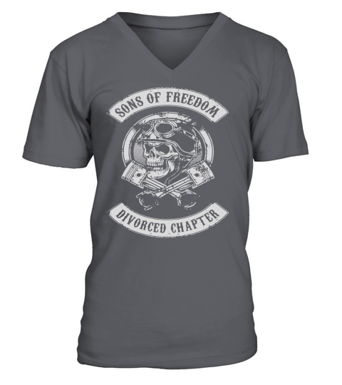 SONS OF FREEDOM - DIVORCED CHAPTER V-Neck T-shirt