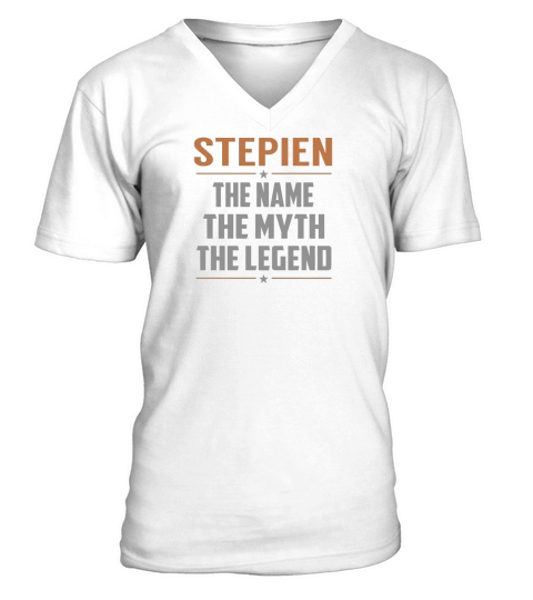 STEPIEN The Name The Myth The Legend Name Shirts V-Neck T-shirt