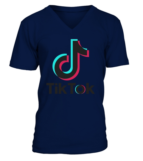TikTok Douyin Music Dance shirt V-Neck T-shirt