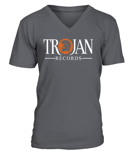 Trojan Records Graphic V-Neck T-shirt