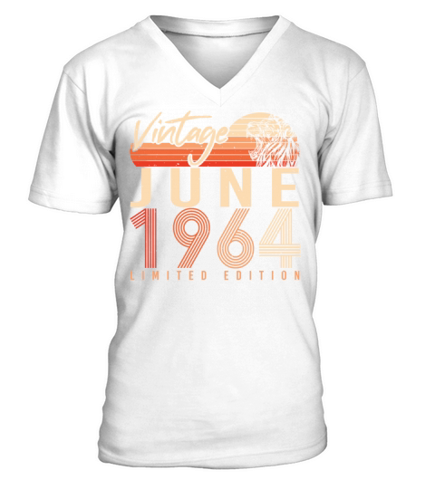 Vintage 1964 June V-Neck T-shirt
