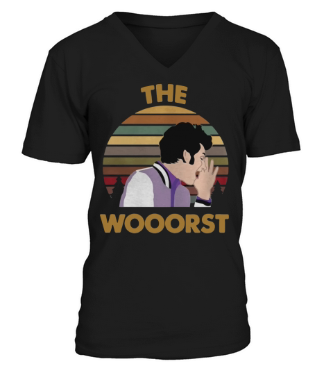 Vintage Parks Jean Ralphio the wooorst V-Neck T-shirt