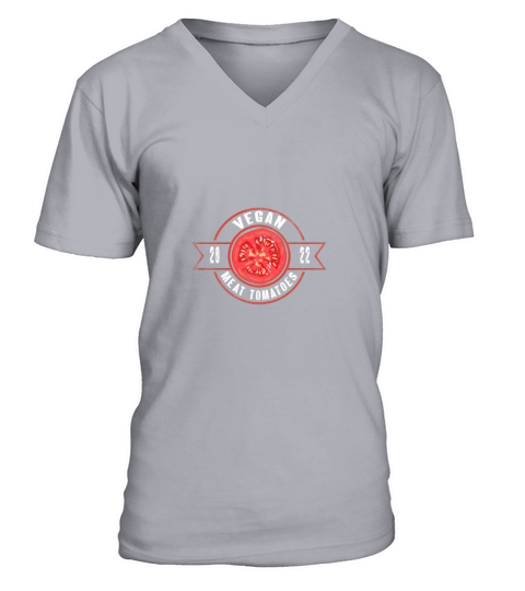 Vintage Tomato Butcher Meat V-Neck T-shirt