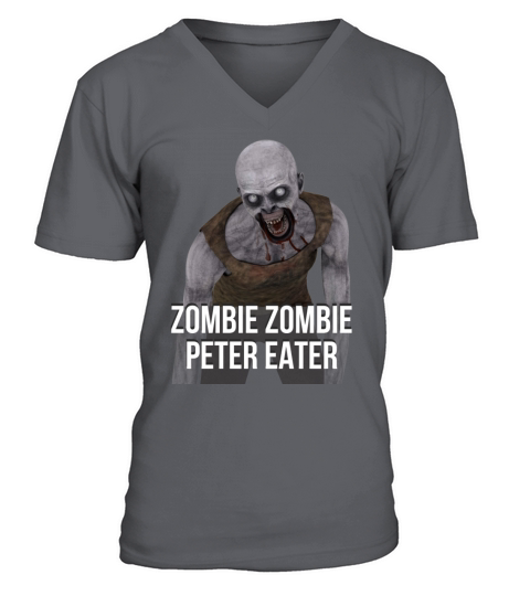 Zombie Zombie Peter Eater V-Neck T-shirt