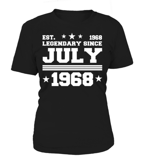 54th birthday July vintage 1968 gift idea Women's T-Shirt