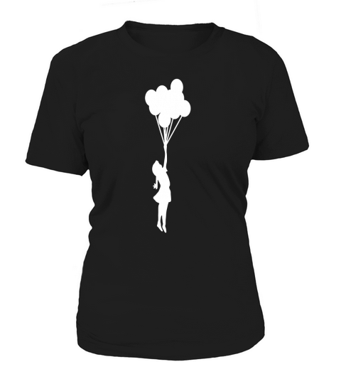 Banksy Ballon-Mädchen kühl Women's T-Shirt