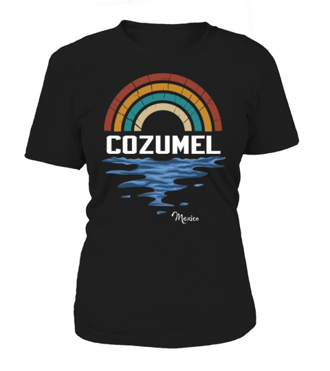 Cozumel Mexico Vintage Sunset Women's T-Shirt