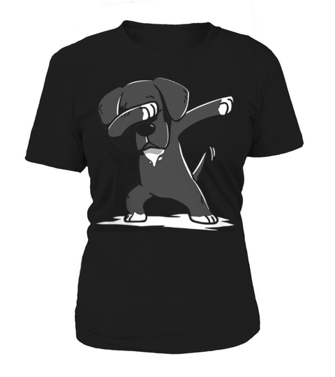 Great Dane Cute Dabbing T-Shirt Funny Dab Dance Gift Shirt Women's T-Shirt