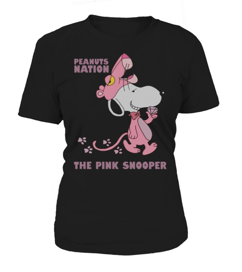 Peanuts Nation The Pink Snooper Women's T-Shirt