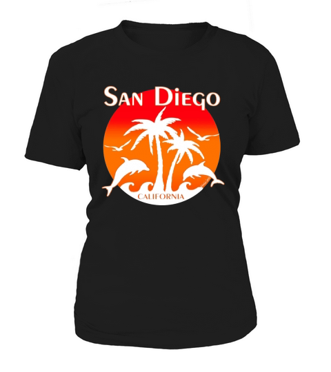 San Diego, California Tourist Souvenir T Shirt Women's T-Shirt