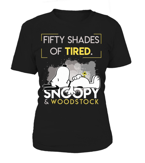 Snoopy-Fifty shades of tired Women's T-Shirt