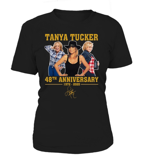 Tanya Tucker 48th Anniversary 1972-2020 signature shirt Women's T-Shirt