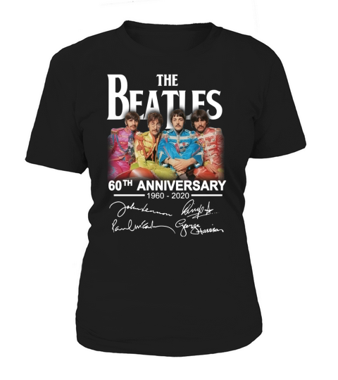 The Beatles 60th Anniversary 1960 2020 Women's T-Shirt