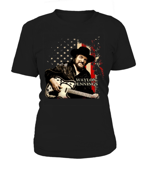 Waylon Jennings america Women's T-Shirt