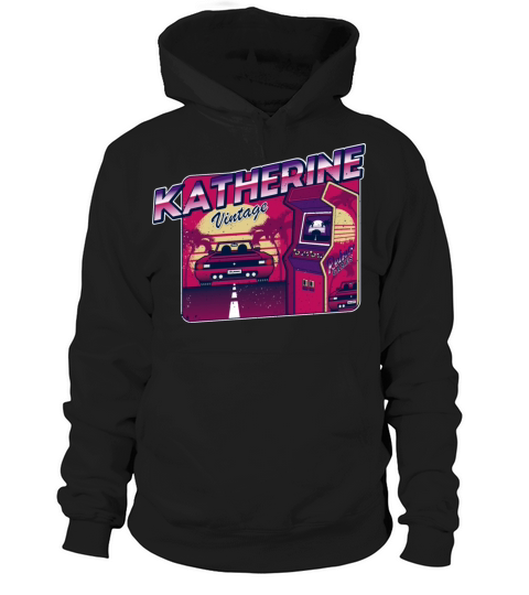 Katherine - Personalized Vintage Gamer 80s 90s Hoodie Unisex