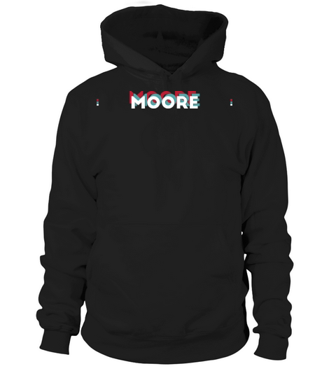Moore Name - Funny Name Moore 80s theme Hoodie Unisex
