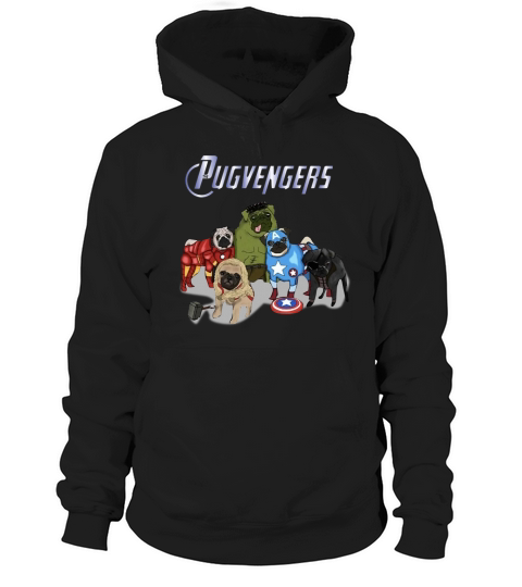 The Pugvengers Hoodie Unisex