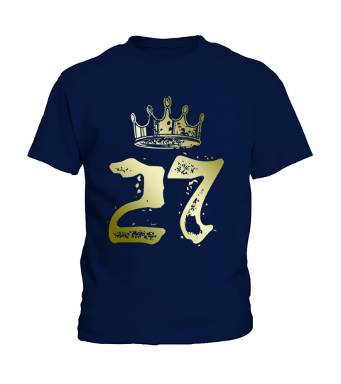 27 Number crown Kids T-Shirt